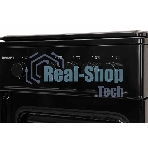 Плита газовая Kraft KF-FSK5301GbL черный, конфорок 4 газовых, духовка 58 л, 50 см x 85.5 см x 55.6 см