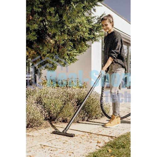 Строительный пылесос Karcher KWD 3 S V-17/4/20 Anniversary Edition черный, 1000 Вт, уборка сухая/сбор воды, пылесборник мешок/контейнер, 17 л