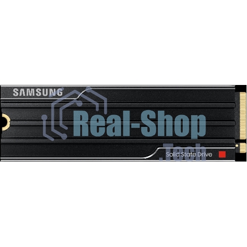 Накопитель SSD 1Tb Samsung 9100 PRO, M.2, PCI-E 5.0 x4, TLC 3D NAND R/W - 14800/13400 Mb/s с радиатором