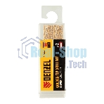 Сверло по металлу Denzel 2 мм, HSS-Tin, Golden Tip, 10 шт.