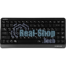 Клавиатура беспроводная A4Tech Fstyler FBK11, USB, Bluetooth/Радиоканал, черный/серый