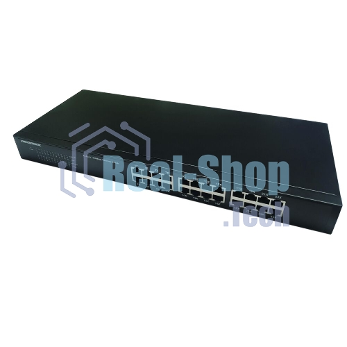 Коммутатор неуправляемый NEOMAX NMS-124P-1000-SR, 24 порта 1000 Mbps, металл Rack