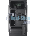 Компьютерный корпус Digma DCC-MN303 черный без БП mATX 1x80мм 2x120мм 1xUSB 2.0 1xUSB 3.0 audio