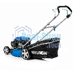 Бензиновая газонокосилка HYUNDAI L4620 двигатель Hyundai ICV145,4-х такт, 3.8 л.с./145 см3, Ширина среза 45,7 см, Высота среза 25-75 мм, 23,5 кг