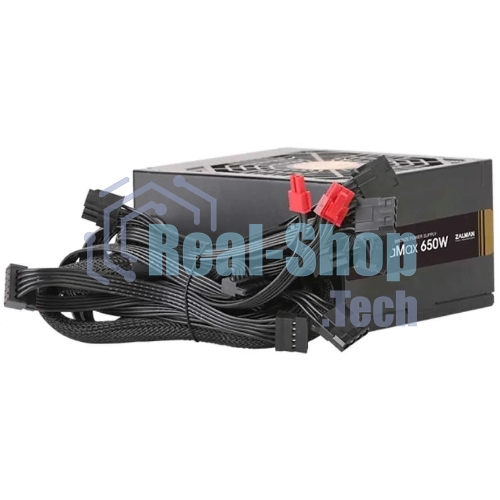 Блок питания Zalman ZM650-GVII Retail, 650Вт, 80 PLUS Bronze, 120мм, черный