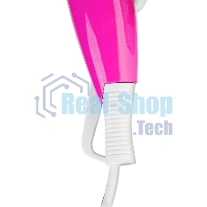 Фен Centek CT-2229 белый/розовый, 1200 Вт, компактный