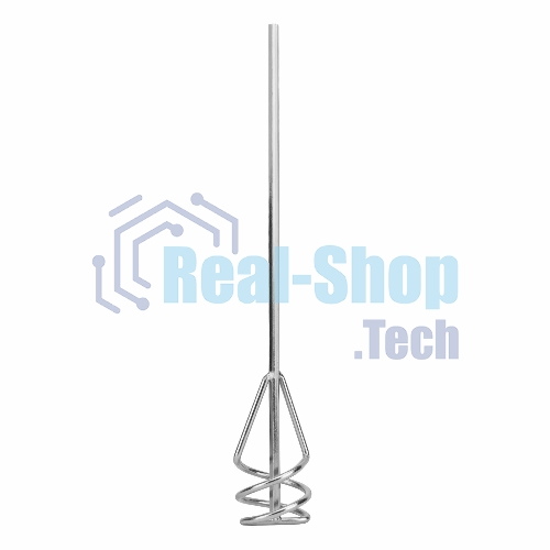 Миксер Сибртех из оцинкованной стали, D 60 мм, L 400 мм,д ля красок и штукатурных смесей