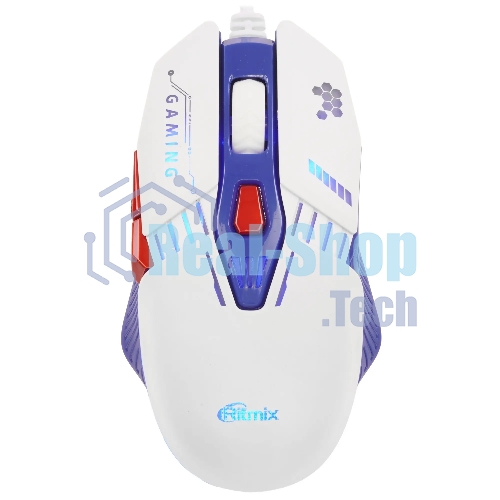 Мышь проводная Ritmix ROM-400 White