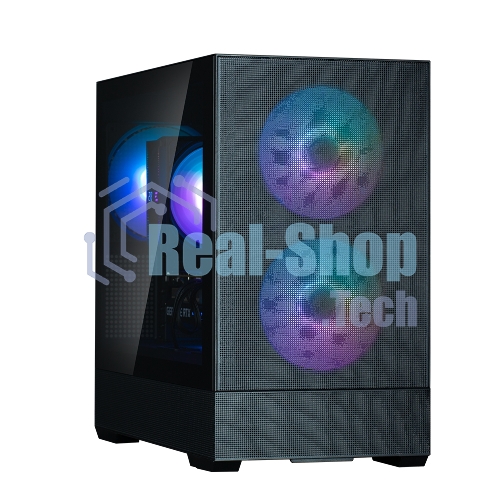 Компьютерный корпус ZALMAN P30 AIR, MATX, BLACK, WINDOW, 2xCombo (3.5'' or 2.5''), 3x2.5