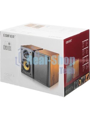 Колонки Edifier R1000T4 Wood черный (24W)