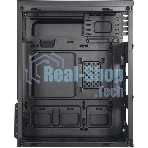 Компьютерный корпус Digma DCC-MN303 черный без БП mATX 1x80мм 2x120мм 1xUSB 2.0 1xUSB 3.0 audio
