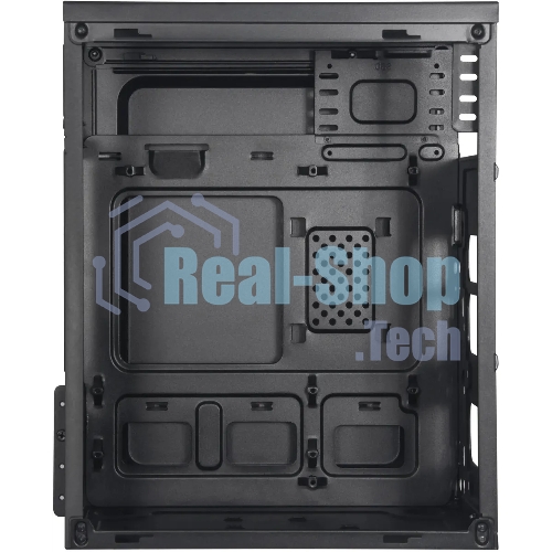 Компьютерный корпус Digma DCC-MN303 черный без БП mATX 1x80мм 2x120мм 1xUSB 2.0 1xUSB 3.0 audio