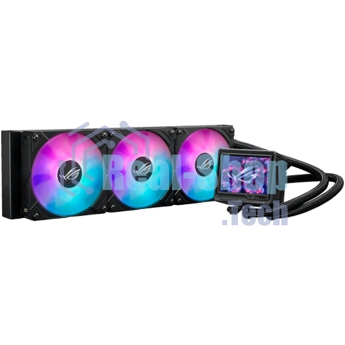 Система жидкостного охлаждения ASUS ROG RYUJIN III 360 ARGb EXTREME 90RC0131-M0EAY0 черный 120мм алюминий+медь 2800rpm 36db 4-pin 305W