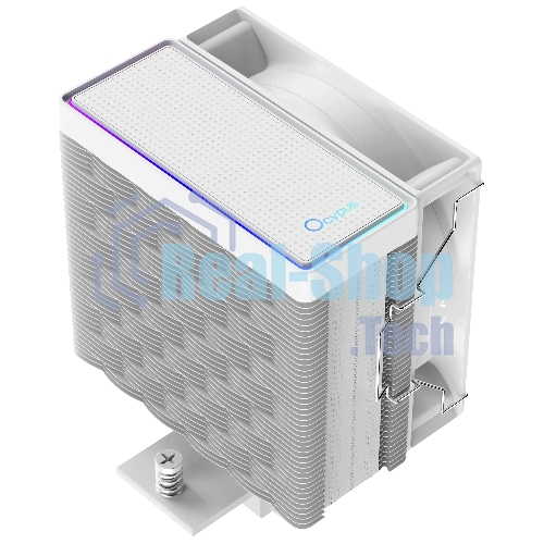 Кулер для процессора Ocypus Gaммa A40 WH ARGB Gaммa-A40-WH1AAWN00X-GL белый 100мм алюминий+медь 29,5db 4-pin 200W 133мм
