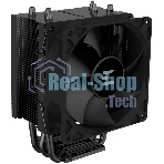 Кулер ZALMAN CNPS4X BLACK V2, 92мм FAN, 3 HEAT PIPES, 4-PIN PWM, 800-2000 RPM, 29DBA, HYDRO BEARING, LGA1851/1700, AM5/AM4, screw type installation