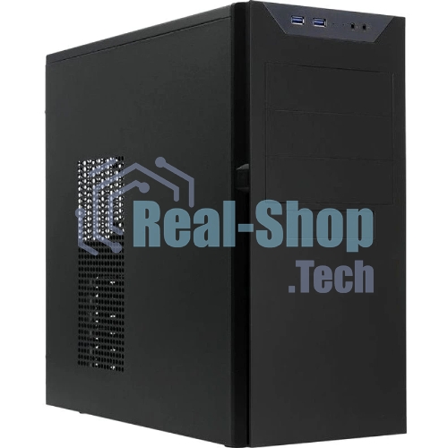Компьютерный корпус Midi Tower Powerman/InWin BA833BK PM-600ATX-F U3.0*2+A(HD) Mid-ATX 6125674