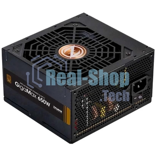 Блок питания Zalman ZM650-GVII Retail, 650Вт, 80 PLUS Bronze, 120мм, черный