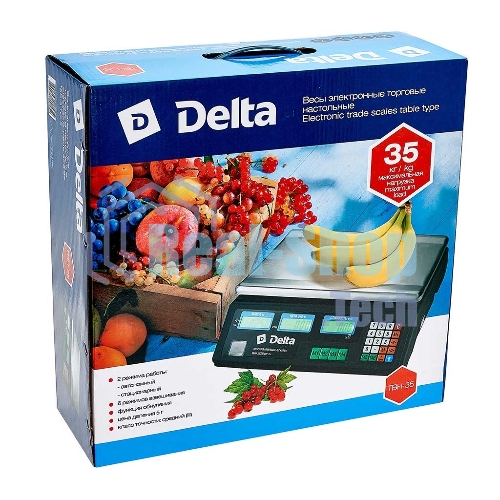 Весы торговые DELTA ТВН-35 до 35кг/5г