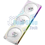 Вентилятор для корпуса PcCooler F3 X120R WH Reverse ARGB 120х120x25 белый 4-pin 28.4дБ (F3 X120R ARGB WH) Ret
