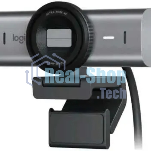 Веб-камера Logitech MX Brio черный 8.5Mpix (3840x2160) USB3.0 с микрофоном (960-001549)