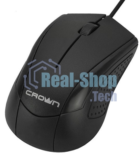 Мышь проводная CROWN CMM-303 черный