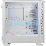 Компьютерный корпус MSI MPG VELOX 100R белый, Global, 2xUSB 3.0, 1xType C, 4x120мм ARGb Fan, ARGb