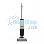 Пылесос вертикальный BQ VCA1002W белый/черный, питание от аккумулятора, 30 Вт, уборка влажная/сухая, пылесборник 0.75 л, бак для жидкости 0.85 л, работа от АКБ max 45 мин