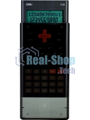 Калькулятор научный Deli E1720-black черный 12-разр.