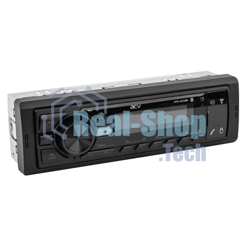Автомагнитола ACV AVS-401UBR, 1 DIN, Bluetooth, USB Type-A, AUX