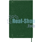 Блокнот Moleskine CLASSIC SOFT QP616K15 Large 130х210 мм 192 стр. линейка мягкая обложка зеленый