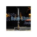 Сверло спиральное по металлу Denzel 12 x 205 мм, Р6М5, Golden Tip, удлиненное