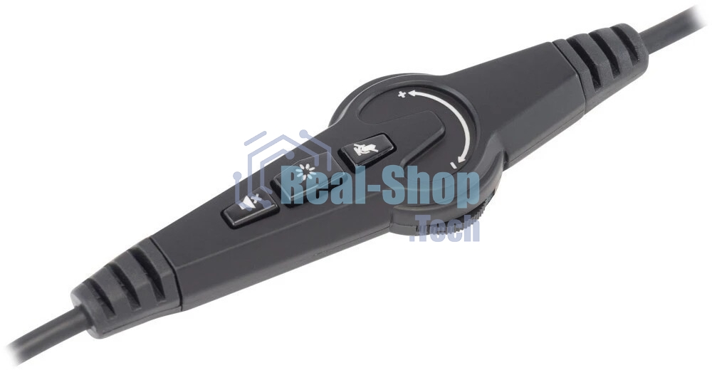Гарнитура Oklick HS-L810G чёрный, проводная, USB, подсветка
