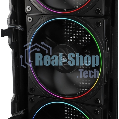 Кулер для корпуса Thermalright TL-S12R Reverse (120x120x25mm, 4-pin PWM, ARGB, 47.6CFM, 23.2dBA, 1500RPM, черный)