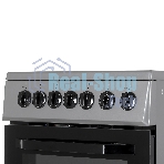 Плита электрическая Beko FFSE57114GS серебристый, конфорок 4 шт, духовка 55 л, 50 см x 85 см x 60 см