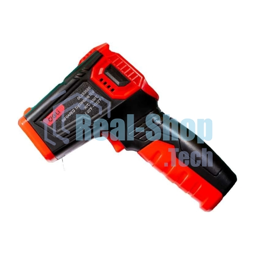 Инфракрасный пирометр (термометр) с цветным экраном Deli DL333550