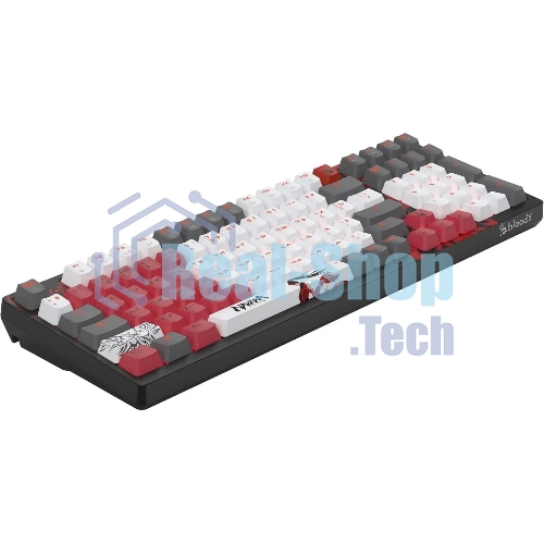 Клавиатура A4Tech Bloody S98 Naraka BLMS Plus проводная, USB Type-A, чёрный/красный