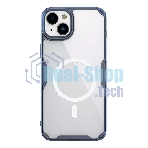 Чехол Nature TPU Pro Magnetic Case, синий, (AP IP15)