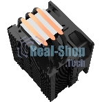 Кулер ZALMAN CNPS4X BLACK V2, 92мм FAN, 3 HEAT PIPES, 4-PIN PWM, 800-2000 RPM, 29DBA, HYDRO BEARING, LGA1851/1700, AM5/AM4, screw type installation