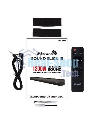 Саундбар ELTRONIC (30-65) SOUND SLICK 3, черный