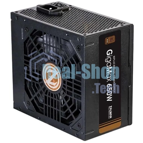 Блок питания Zalman ZM650-GVII Retail, 650Вт, 80 PLUS Bronze, 120мм, черный