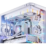 Вентилятор для корпуса JONSBO HF2-120WR Reverse (120x120x25мм, 4-pin PWM, ARGb, 63.3CFM, 29.5dBA, 2200RPM, белый)