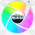 Вентилятор для корпуса Ocypus Gaммa F12 Elite WH ARGB REVERSE BLADE 3 IN 1, 120x120x25мм, 4-PIN PWM, 600-1800 RPM, 26 DBA MAX, HYDRO BEARING