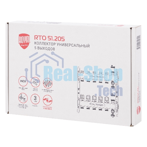 Коллектор Royal Thermo нерж. в сборе универсальный 1