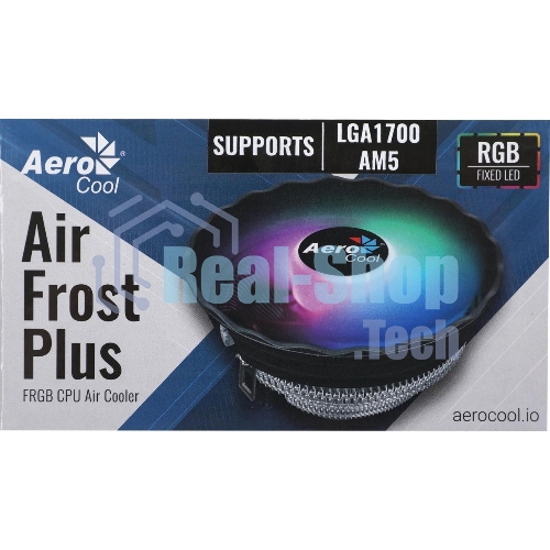 Кулер для процессора Aerocool/Formula Air Frost Plus серебристый, 120 мм, алюминий, 1500 об/мин, 24.2 дБ, 3 pin, 110 Вт, 70 мм