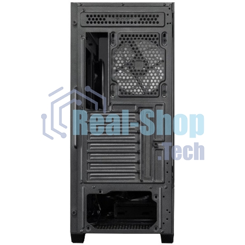 Компьютерный корпус Chieftec Vista черный без БП ATX 3x120мм 1xUSB2.0 1xUSB3.0 1xUSB3.1 audio bott PSU