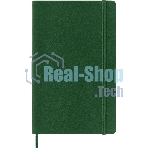Блокнот Moleskine CLASSIC SOFT QP616K15 Large 130х210 мм 192 стр. линейка мягкая обложка зеленый