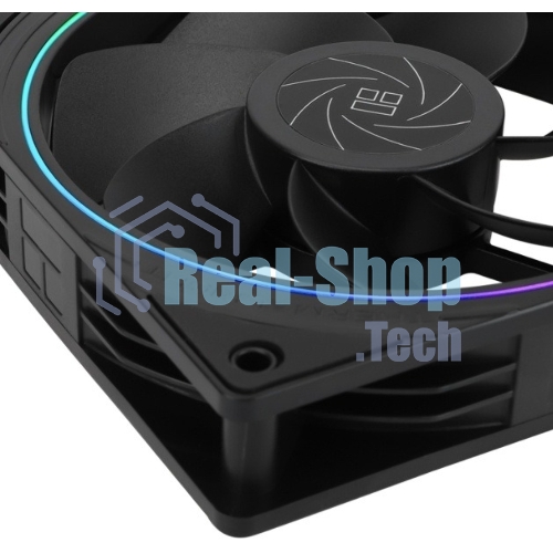 Кулер для корпуса Thermalright TL-S12R Reverse (120x120x25mm, 4-pin PWM, ARGB, 47.6CFM, 23.2dBA, 1500RPM, черный)
