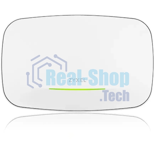 Точка доступа Zyxel NebulaFlex NWA130BE, WiFi 7, 802.11a/b/g/n/ac/ax/be (2,4 и 5 ГГц), MU-MIMO, антенны 2x2, до 688+4320 Мбит/с, 2xLAN 2.5GE, PoE