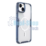Чехол Nature TPU Pro Magnetic Case, синий, (AP IP15)