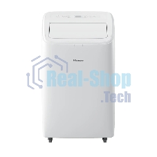 Кондиционер мобильный Hisense AP-12CW4GQCS00 12000 BTU, 25 м², 50 дБ, охлаждение, осушение, белый
